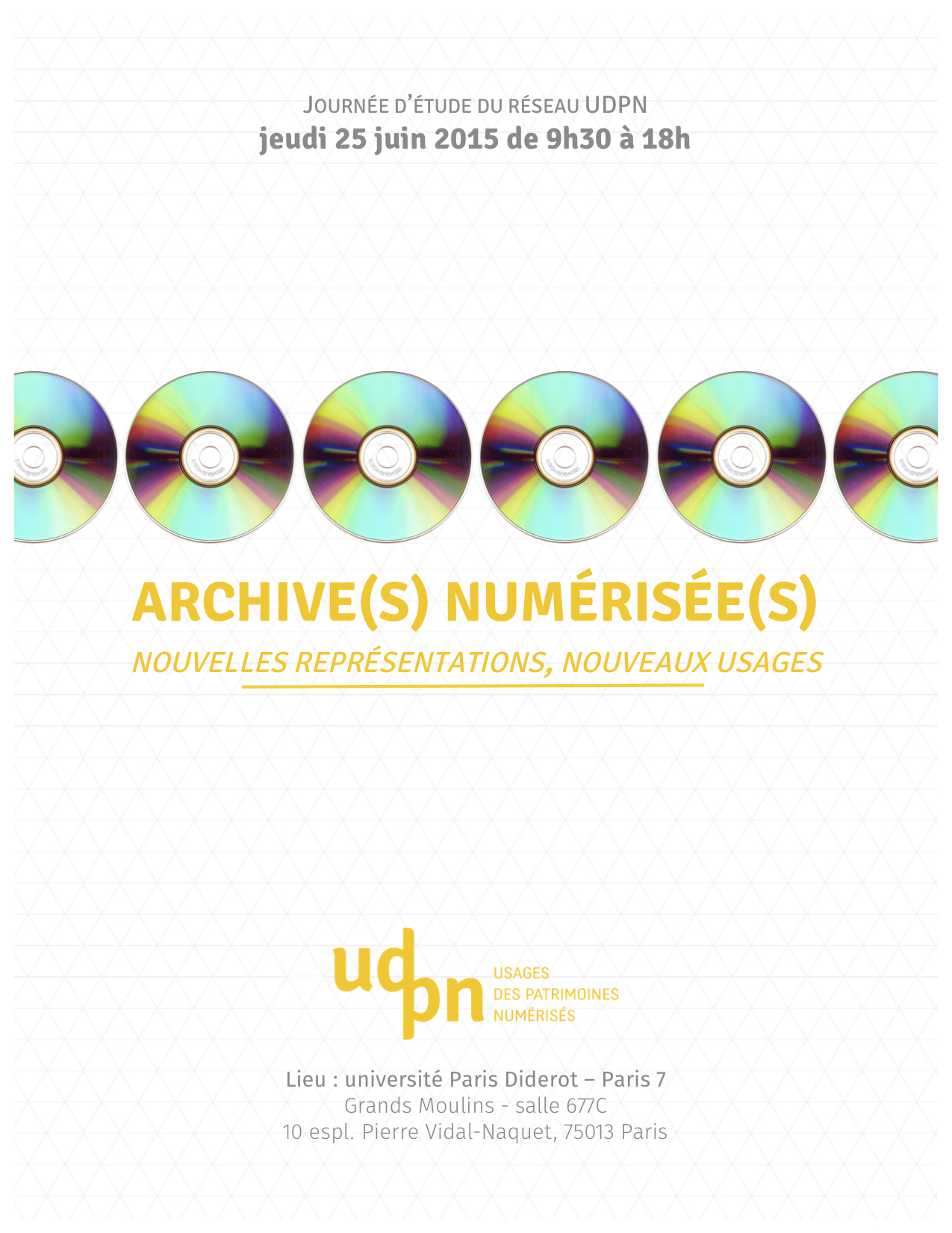 Journée d’étude « Archives numérisées » – Sciences & Médias
